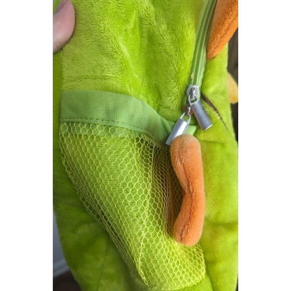 Animal Adventure Happy Travel Dino "Backpack Only" 16''x15'' Green - Picture 4 of 7